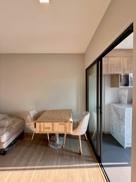 bedroom and room interior of The Moment Ratchada 19