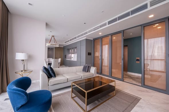 bedroom and living room and room interior of The Monument Thong Lo