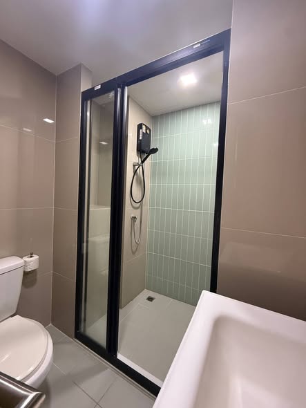 room interior and bathroom of THE MUVE Bangna