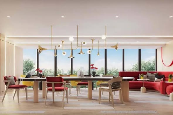 living room of THE MUVE Sukhumvit 107
