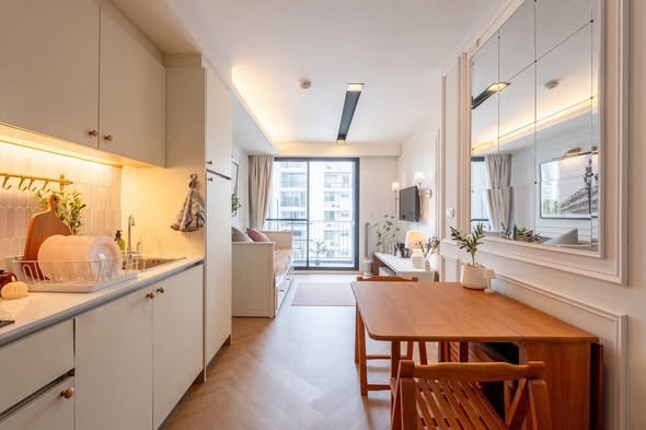 kitchen of The Nest Ploenchit