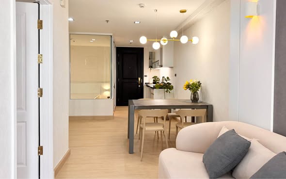 living room and room interior and bathroom of The Next Garden Mix Condominium (The Next 4)