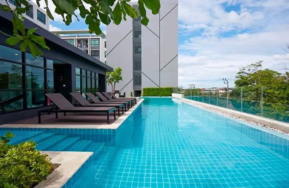 pool of The Niche MONO Bangna อาคาร C และ D