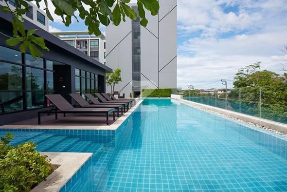 pool of The Niche MONO Bangna อาคาร C และ D