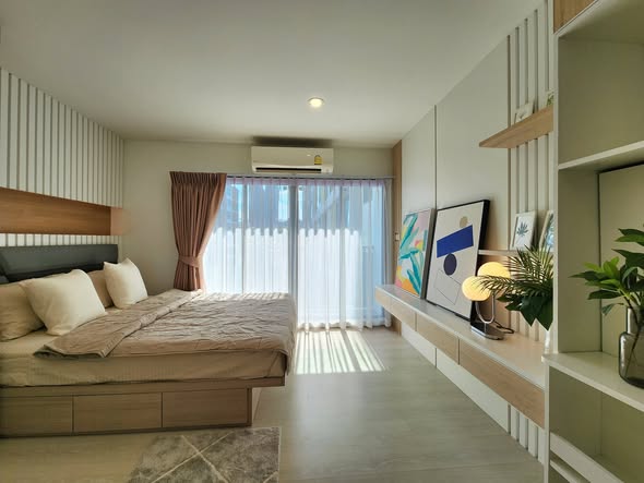 bedroom of The Niche Mono Sukhumvit 50