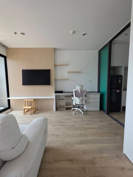 bedroom and living room and room interior of The Niche Pride Thong Lo-Phetchaburi