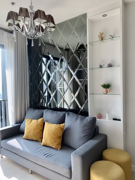 living room and room interior of The Niche Pride Thong Lo-Phetchaburi