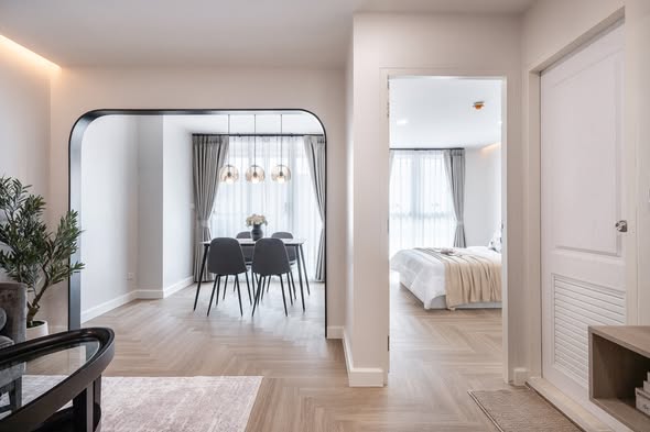 bedroom of The Niche Sukhumvit 49