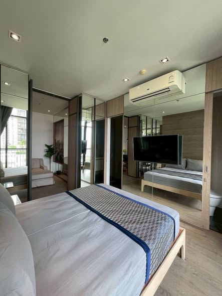 bedroom and room interior of The Park at EM District