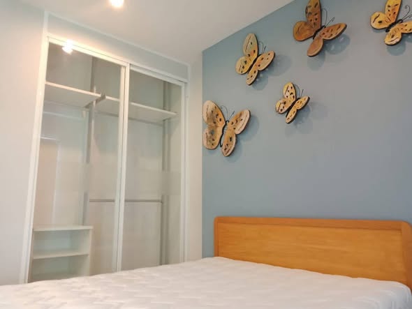bedroom of The Parkland Ratchada-Wongsawang