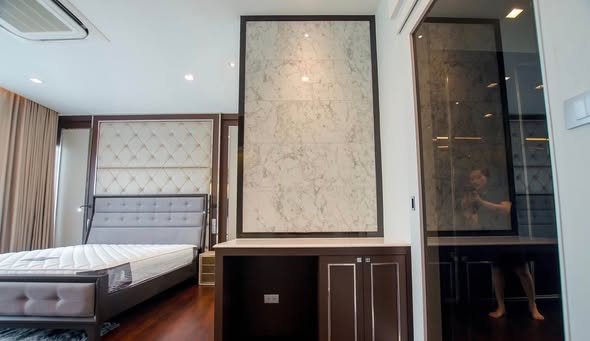 bedroom of The Pavilla (Private Residences) Bangbon 3 เดอะ พาวิลลา บางบอน 3