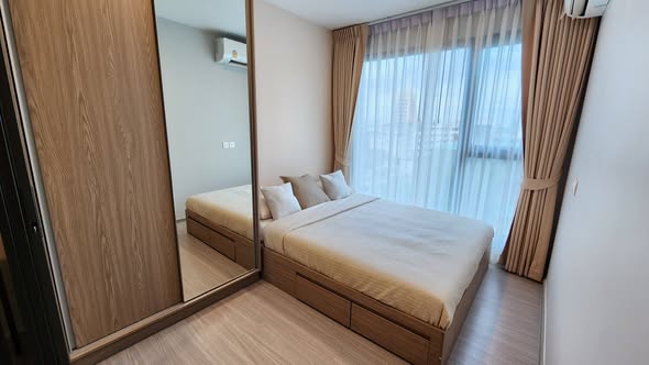 bedroom and room interior of The Privacy S101