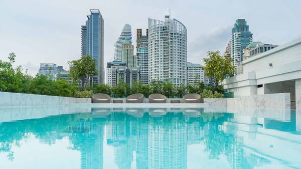 pool of The Private Residence Rajdamri