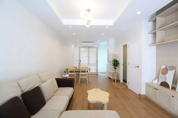 living room of The Private Sukhumvit-Bangchak