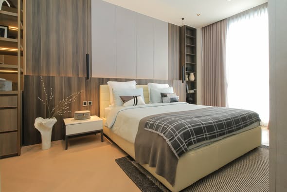 bedroom of The Reserve Sathorn