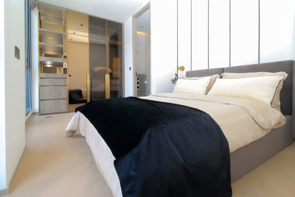 bedroom of The Reserve Sathorn