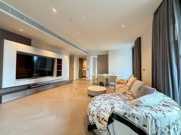 bedroom and living room of The Reserve Sathorn