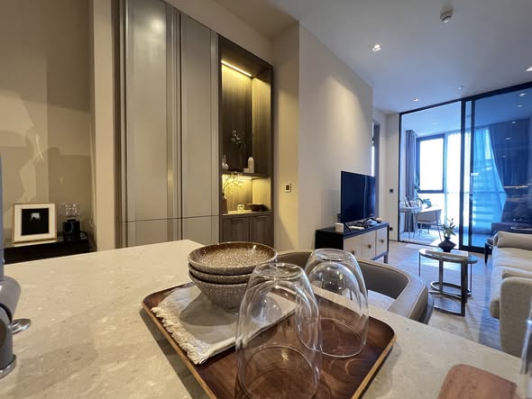living room of The Reserve Sathorn