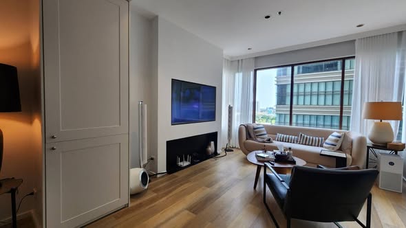 living room of The Residence