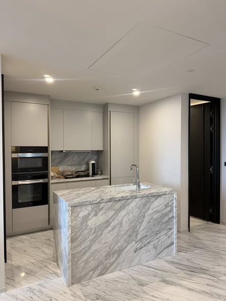 bathroom and kitchen of The Residences 38