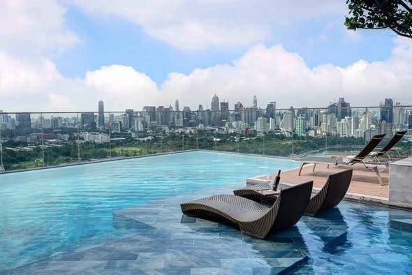 pool of The Residences at Mandarin Oriental Bangkok