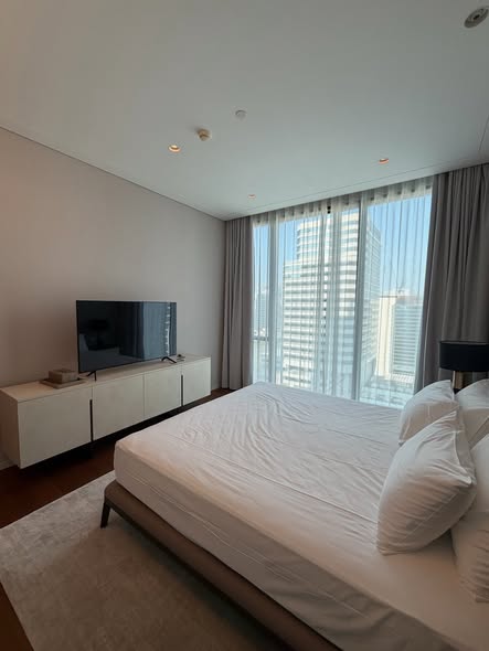 bedroom of The Residences at Sindhorn Kempinski Hotel Bangkok