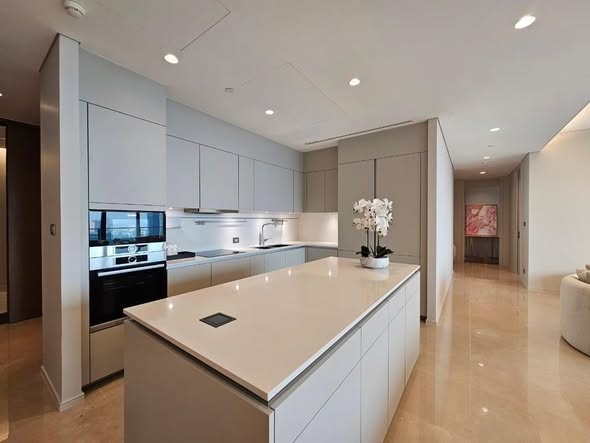 kitchen of The Residences at Sindhorn Kempinski Hotel Bangkok