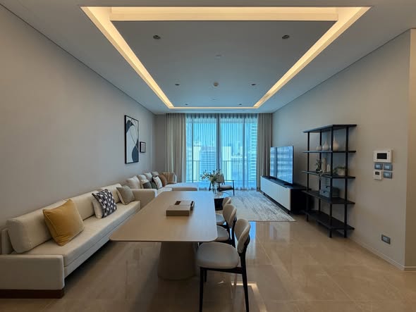 living room of The Residences at Sindhorn Kempinski Hotel Bangkok