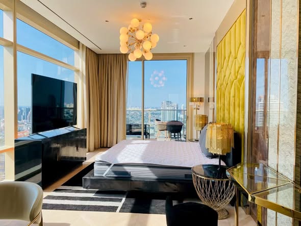 bedroom of The Ritz-Carlton Residences, Bangkok