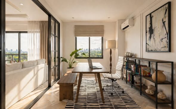 living room of The Ritz-Carlton Residences, Bangkok