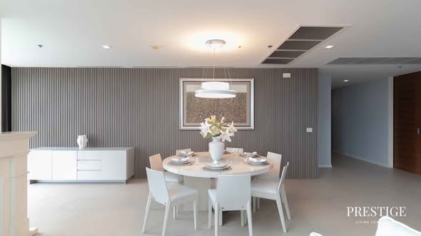 living room and room interior of The River Condominium
