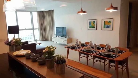 room interior of The River Condominium