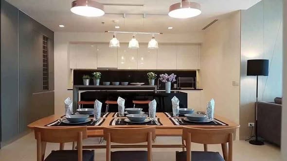 room interior of The River Condominium