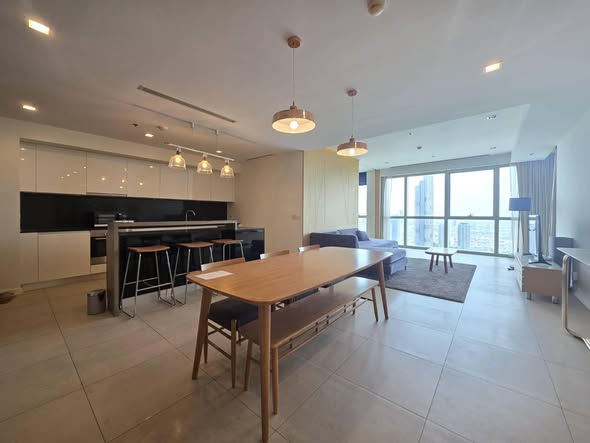 room interior of The River Condominium