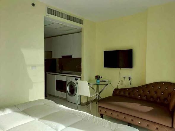 bedroom of The Riviera Wongamat Beach : เดอะ ริเวียร่า วงศ์อมาตย์ บีช