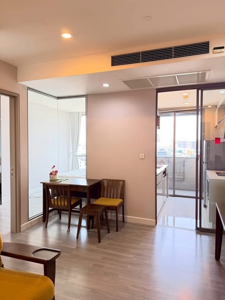 room interior and kitchen of The Room Rama 4