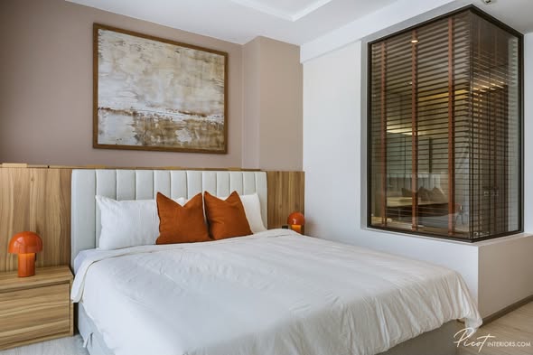 bedroom of THE ROOM SUKHUMVIT 38 | เดอะรูม สุขุมวิท 38