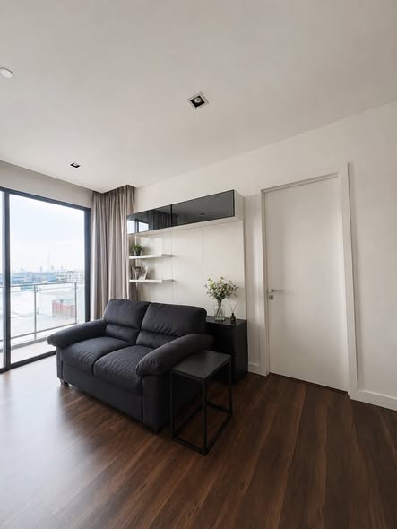 bedroom and living room and room interior of The Room Sukhumvit 62