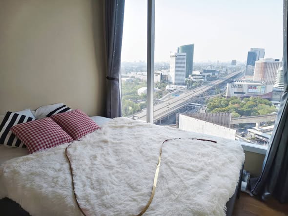 bedroom of The Saint Residences