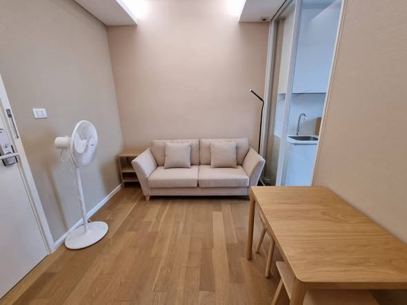 bedroom and living room of The Saint Residences