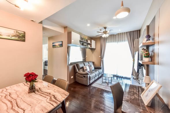 living room of The Saint Residences
