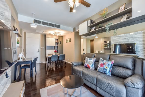 living room of The Saint Residences