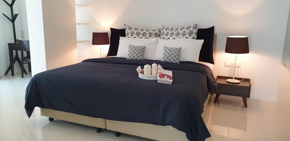 bedroom of The Sanctuary Wong Amat : เดอะ แซงชัวรี วงศ์อมาตย์