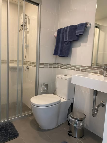 room interior and bathroom of The Selected Kaset-Ngamwongwan by LPN