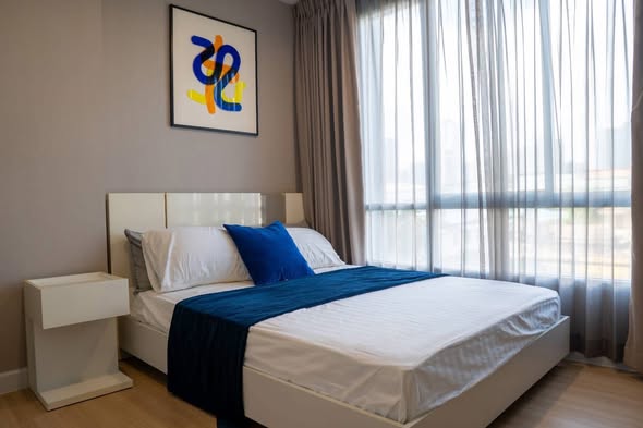 bedroom of The Sky Sukhumvit