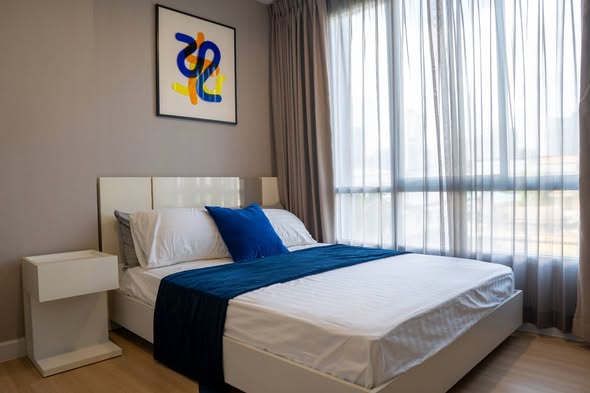 bedroom of The Sky Sukhumvit