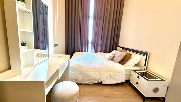 bedroom of The Sky Sukhumvit