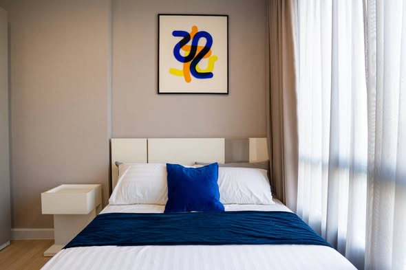 bedroom of The Sky Sukhumvit