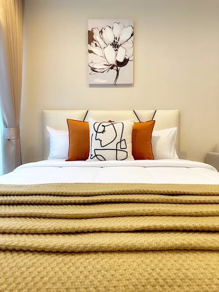 bedroom of The Sky Sukhumvit