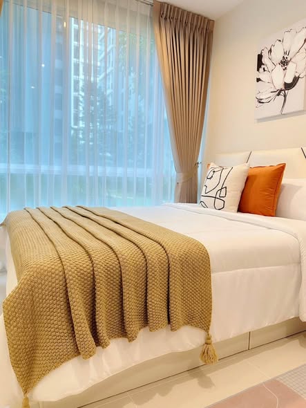 bedroom of The Sky Sukhumvit